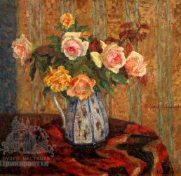 Софія Альбіновська (1886–1972) «Натюрморт з квітами» -artmuseum.org.ua 
